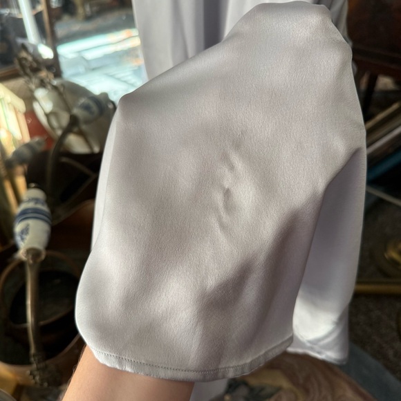 Show Me Your MuMu Silver Maxi Dress - Picture 10 of 16